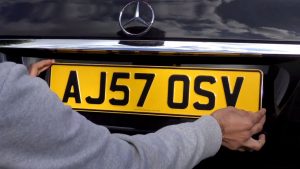 BJ69 number plates – are they allowed?